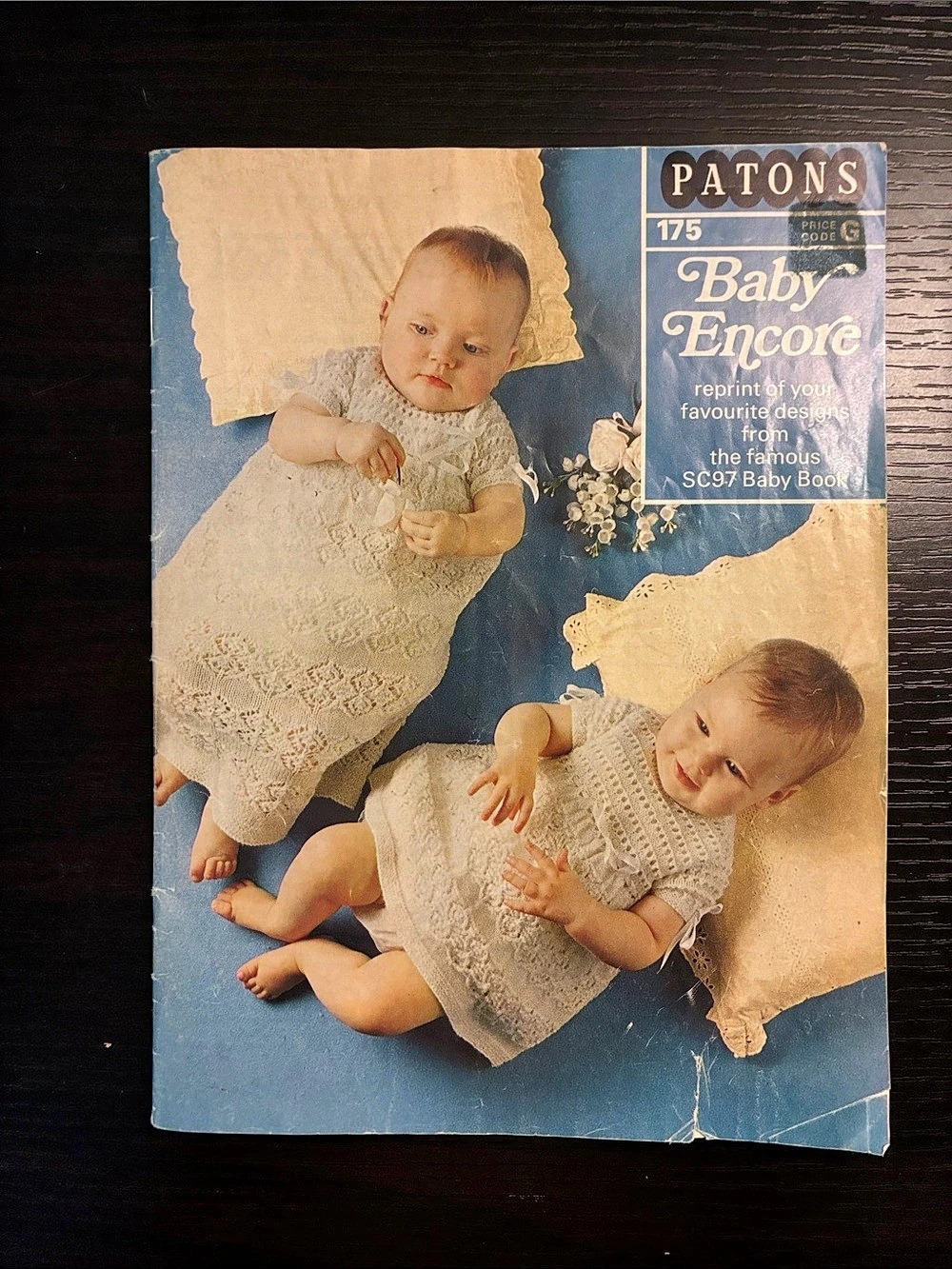 Patons Baby Encore No. 175 Vintage Knitting Pattern Booklet